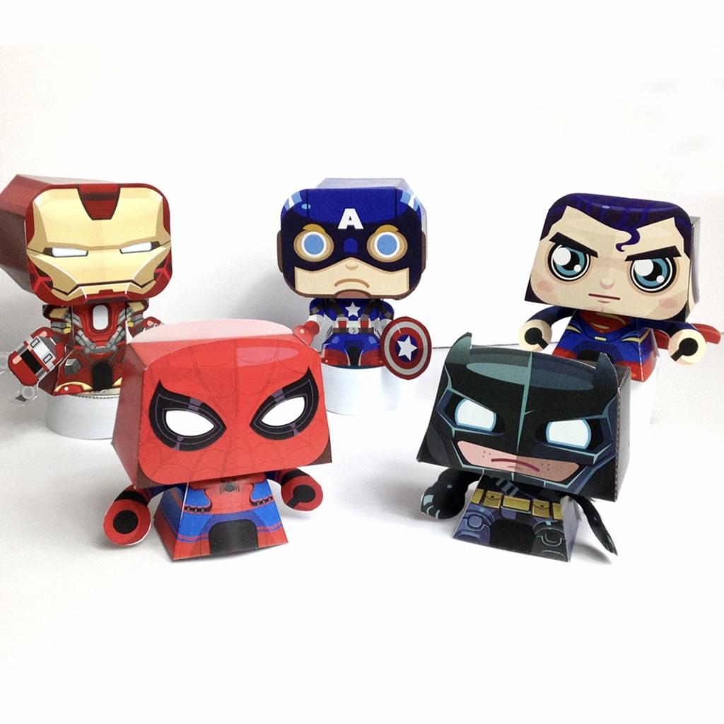 Bộ gấp giấy mô hình 3D đồ chơi giáo dục phát triển kỹ năng - 3D papercraft 3022