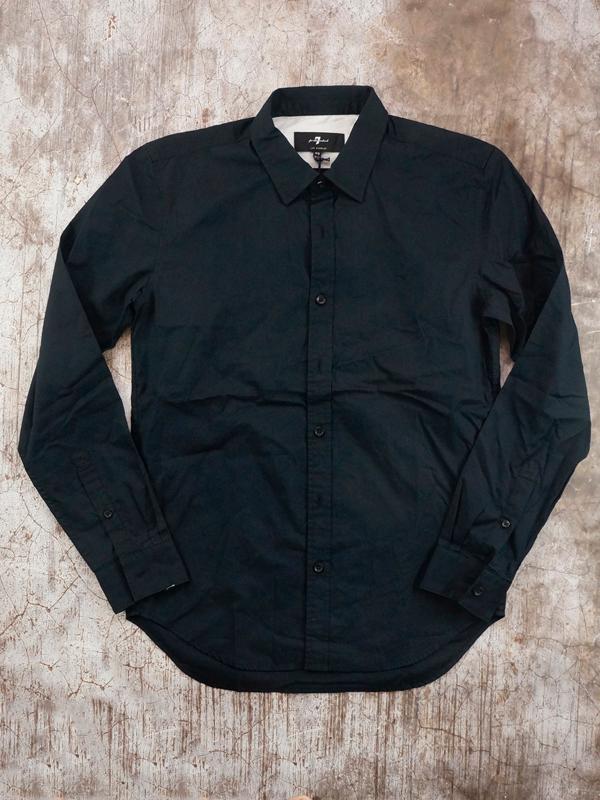 Áo Sơ Mi Nam 7 For All Mankind Basic Slim Fit Shirt - SIZE XS/S