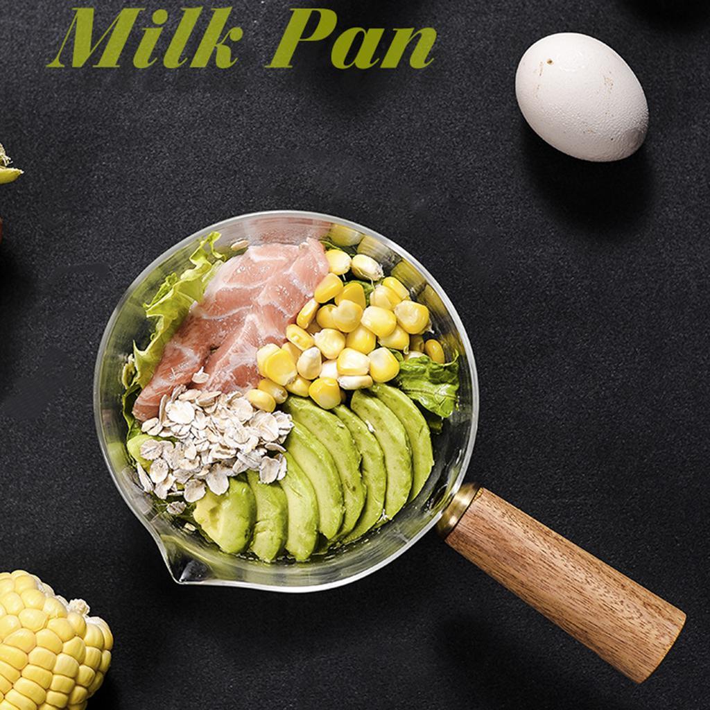 2 Piece Sauce Pan Sauce Pot Pasta Pot Milk Pan Stovetop Pot for Milk Salad