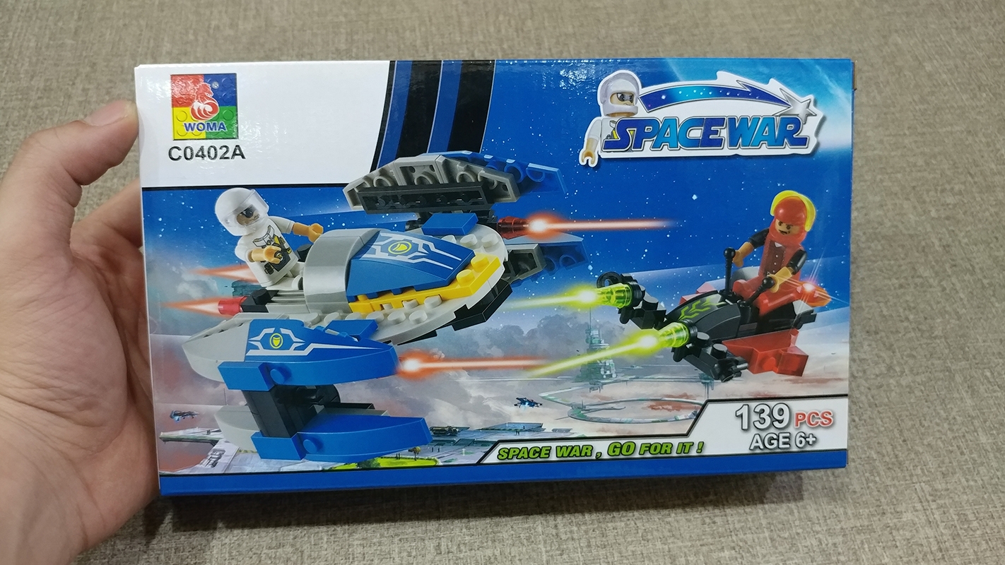 Đồ chơi lắp ráp chiến đấu không gian WOMA - C0402A