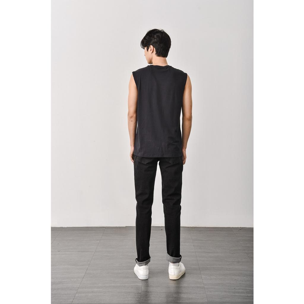 TANKTOP - Áo thun ba lỗ 3 màu basic chất đẹp, hình thêu - 10S21TTO002 LASTORE MENSWEAR
