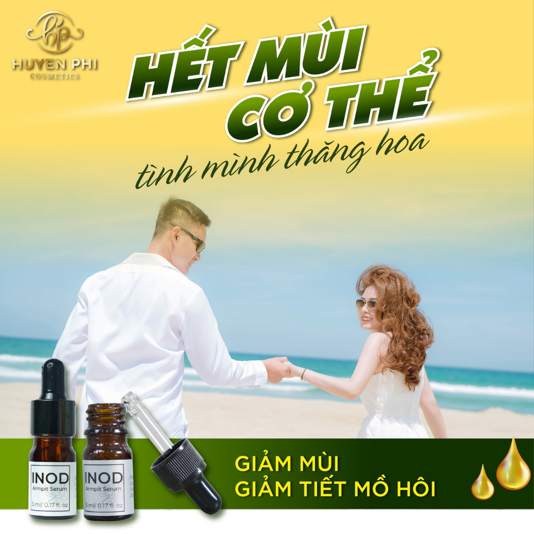 Serum INOD Huyền Phi Khử Mùi Hôi Chân Hôi Nách Mùi Cơ Thể Giảm Thâm Khô Thoáng Hương Thơm Tự Nhiên Dung Tích 5ml