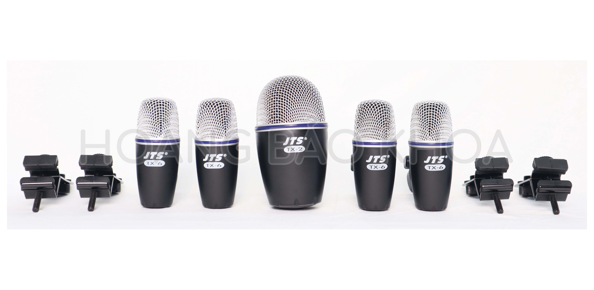 TXB-5M1 Microphone Kit 1 TX-2 và 4 TX-6 JTS - HÀNG CHÍNH HÃNG
