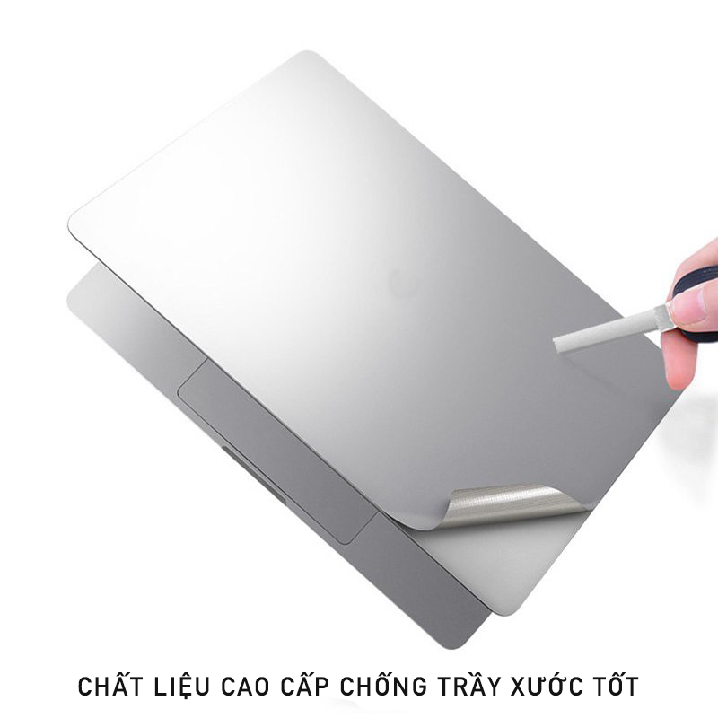 Bộ Dán JRC 5in1 dành cho Mácbook Air 13.6 M2 Mácbook Pro 13 M2 - Dán Mácbook Cao Cấp - Hàng Chính Hãng JRC