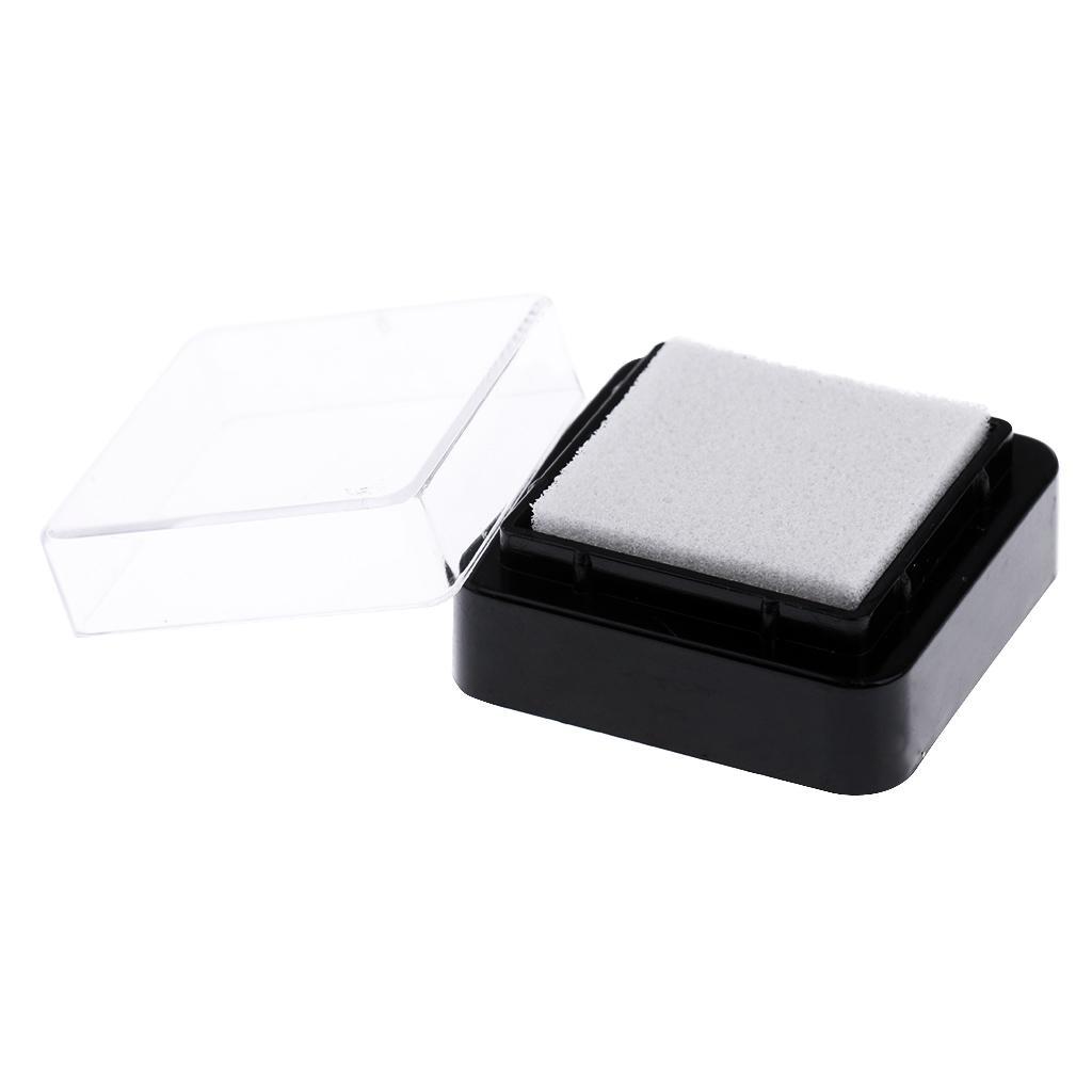 30Pcs No Colours Craft Ink Pad For DIY Your Own Rubber Stamps Pads Kids Gift