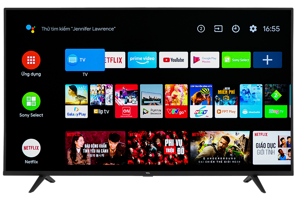 Android Tivi TCL 4K 50 inch 50P615 - Hàng Chính Hãng - Chỉ Giao Hà Nội