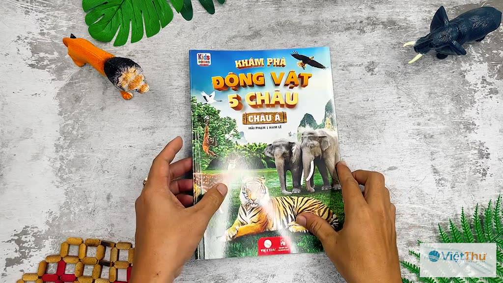 Khám Phá Động Vật 5 Châu Châu Á -