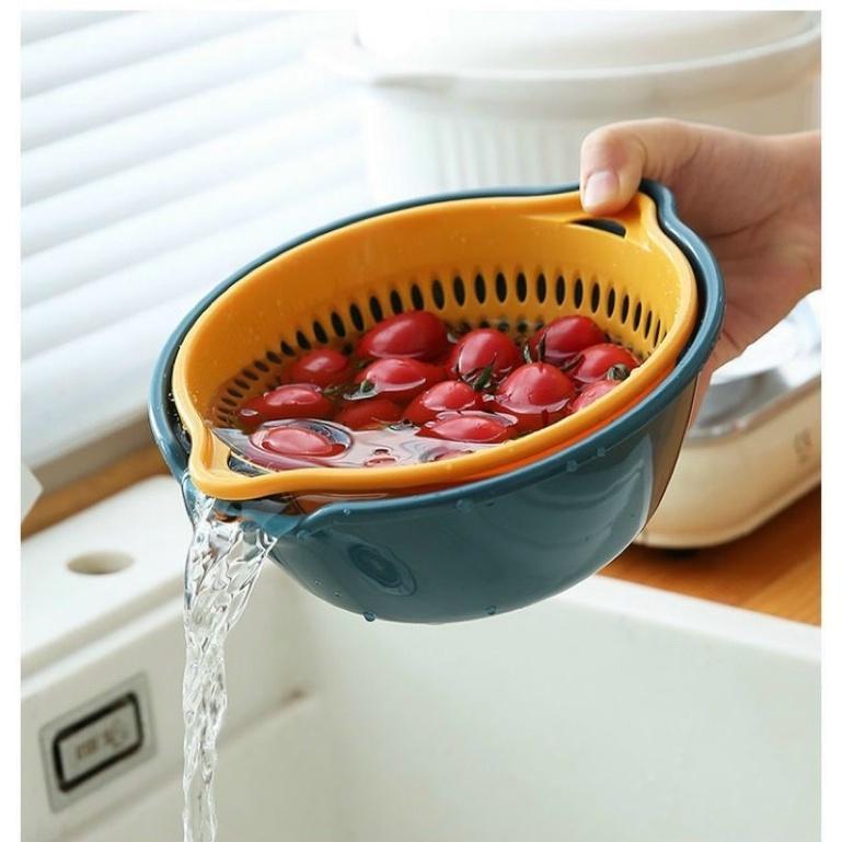 BỘ SET 6 CHẬU KÈM RỔ MỚI SIÊU TIỆN LỢI