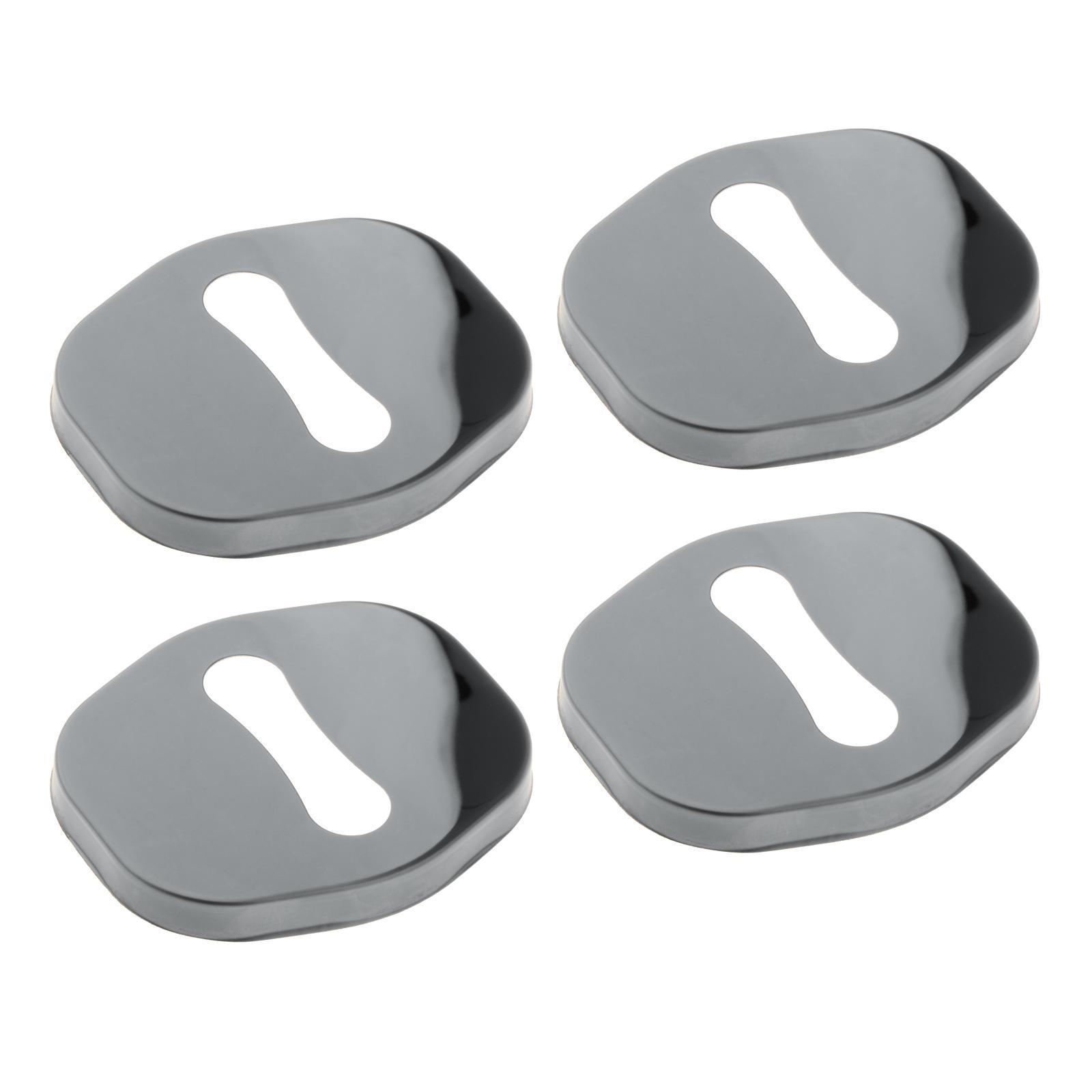 4Pcs Car Door Lock Cover Decor Metal for Byd Yuan Plus Atto 3