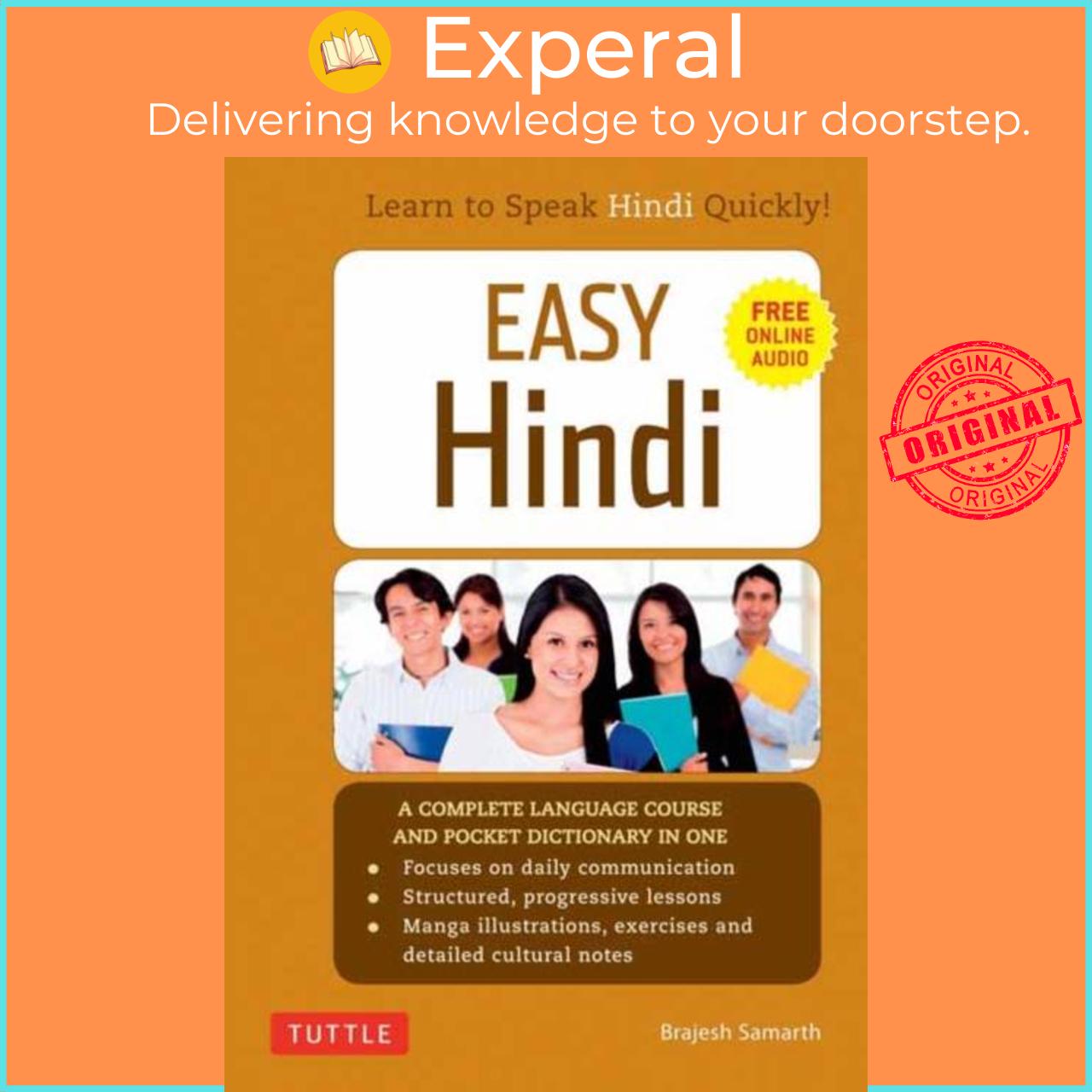 Sách - Easy Hindi - A Complete Language Course and Pocket Dictionary in One ( by Brajesh Samarth (UK edition, paperback)