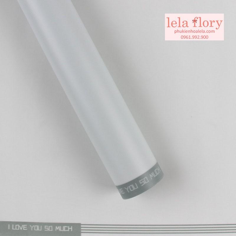GIẤY BÓNG MỜ VIỀN I LOVE YOU SO MUCH - GIA0030