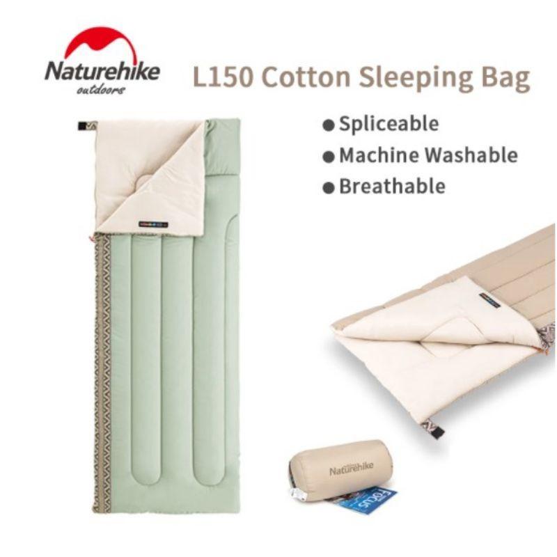 Túi ngủ cotton siêu nhẹ giữ ấm L150 Naturehike NH20MSD05