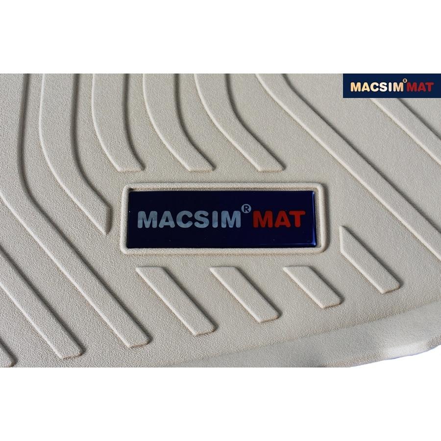 Thảm lót cốp xe ô tô MITSUBISHI PAJERO 2011-2016 nhãn hiệu Macsim chất liệu TPV cao cấp màu be