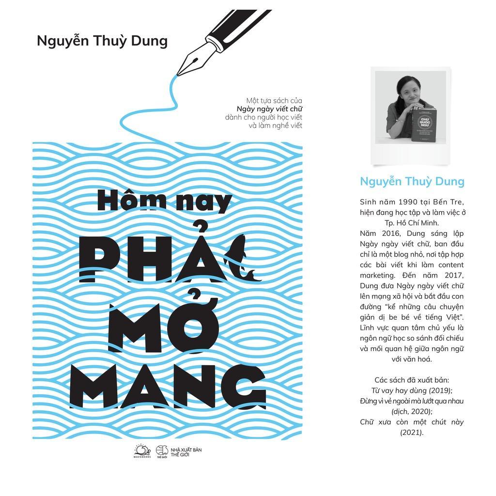 Sách Hôm Nay Phải Mở Mang Nguyễn Thuỳ Dung - Bản Quyền