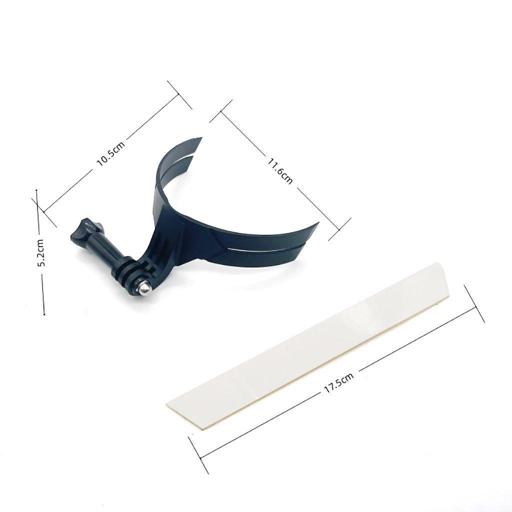 Mũ bảo hiểm xe máy Chin đứng giá treo cho DJI Hành động 2 Người giữ camera cho GoPro Hero 11 10 9 8 7 Yi Action Camera Phụ kiện