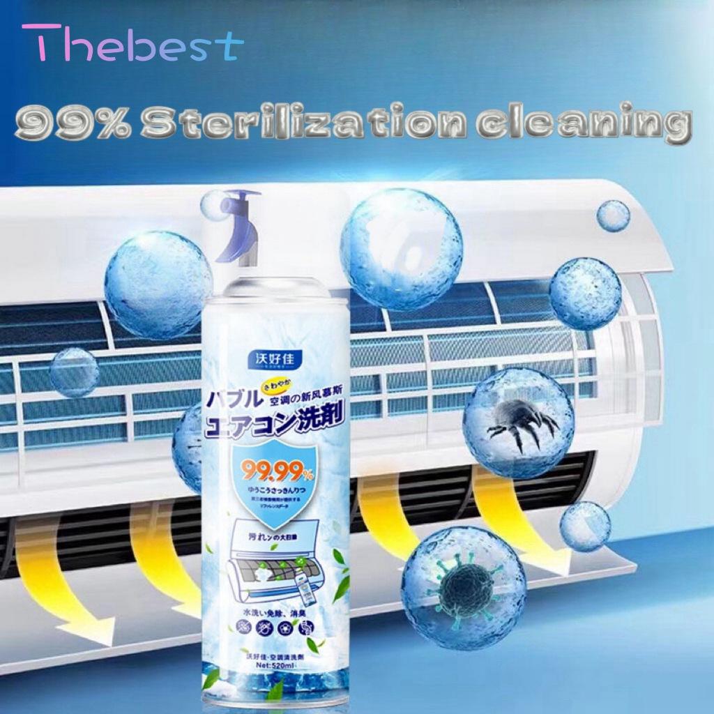 Chai vệ sinh điều hòa không khí chuyên dụng cho máy lạnh, chất tẩy rửa mạnh mẽ, không cần tháo rời 500ml