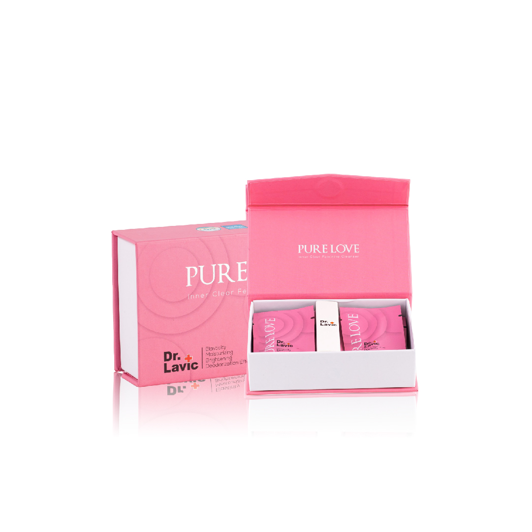 Viên đặt se khít Pure Love Inner Clear Feminine Cleanser làm hồng và se khít hộp 8 viên DR937-8