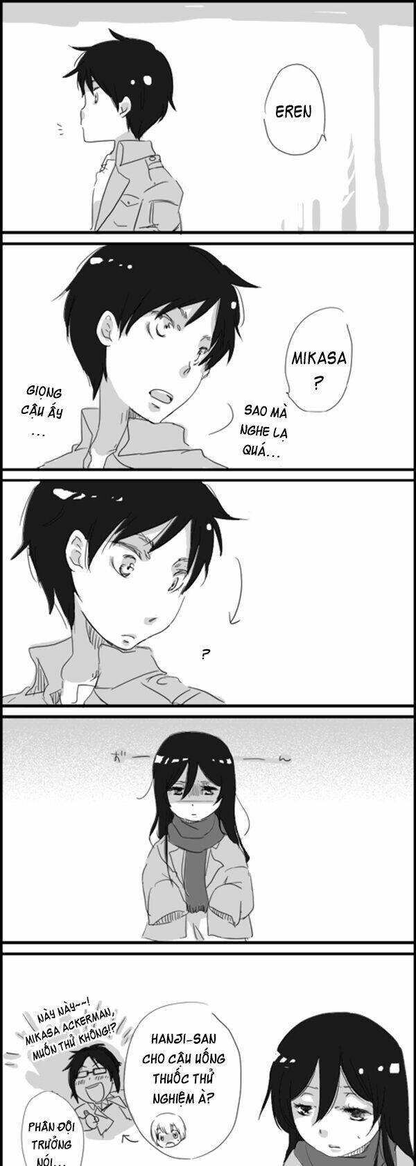 đại chiến titan - những sưu tầm về doujinshi chapter 3 3