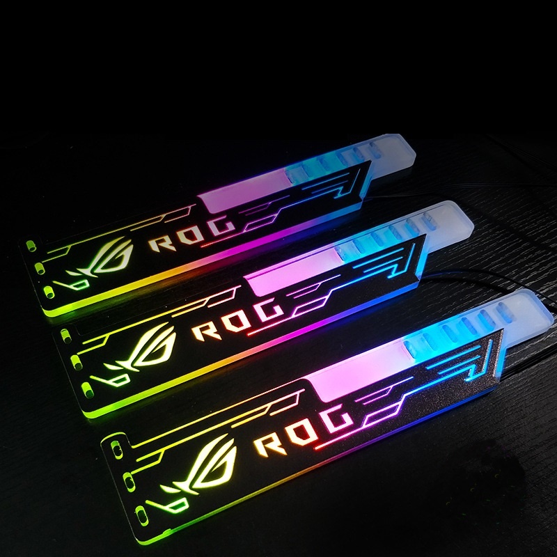 Thanh Led RGB ROG đồng bộ Hub , Dùng độ trang trí cho VGA máy tính - Hàng nhập khẩu