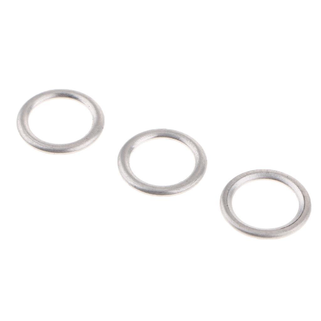 2x50 Pieces Car Oil Drain Plug Gaskets N0138157 for Audi S4 A4 Q5 Touareg
