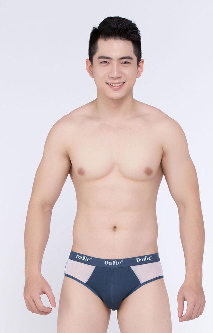 Combo 5 sản phẩm Quần lót nam tam giác  thương hiệu Davie chất liệu thun lạnh cao cấp co dãn 4 chiều DV023 Giao Màu Ngẫu Nhiên
