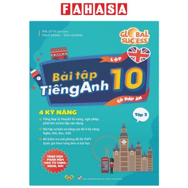 Sách - Global Success - Bài Tập Tiếng Anh 10 - Tập 2 (Có Đáp Án)