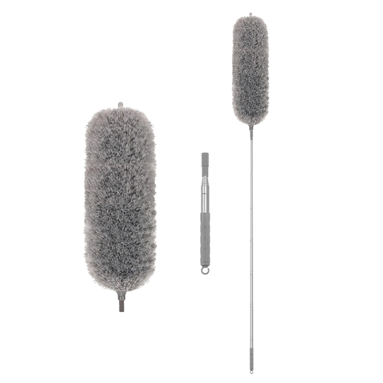 Microfiber Feather Duster Dust Brush Cleaner for Furniture Cars High Ceiling