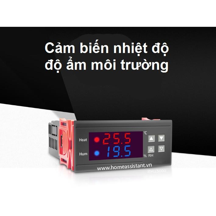 Công Tắc Điều Khiển Nhiệt Độ Độ Ẩm Nhà Yến HT02