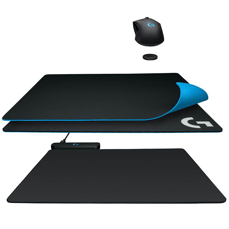 Miếng Lót Chuột Mousepad Logitech G PowerPlay Tích Hợp Sạc Không Dây - Hàng Chính Hãng