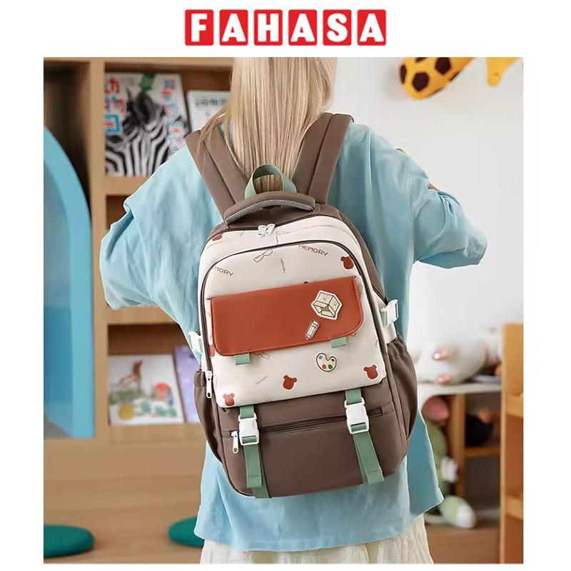 Ba Lô Thời Trang - Omaska 7617# - Màu Đen