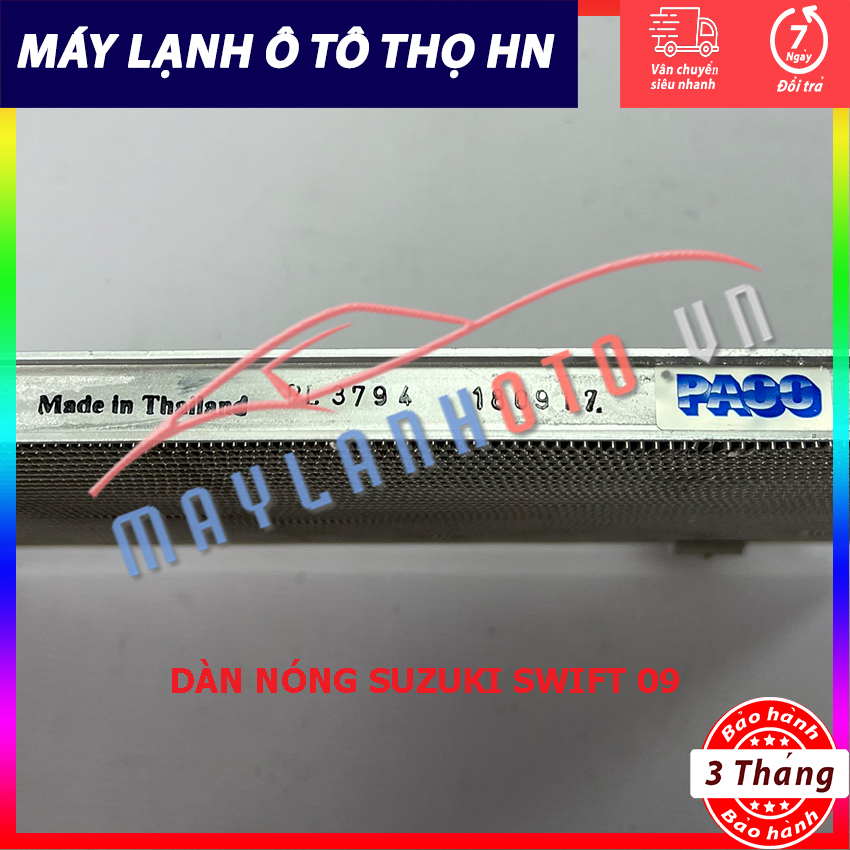 Dàn nóng Suzuki Swift đời 2005 2006 2007 2008 2009 2010 2011 2012 Hàng xịn Thái Lan 05 06 07 08 09 10 11 12