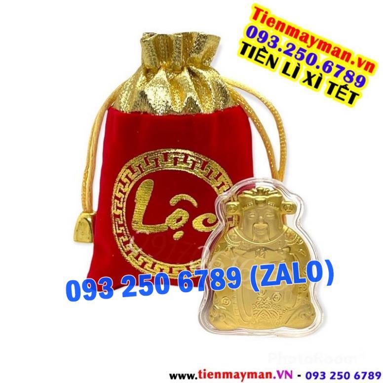 Ông Thần Tài Mạ Vàng Kèm Túi Gấm Phúc Lộc, Làm Quà Tặng Cực Vip Ngày Vía Thần Tài Mùng 10