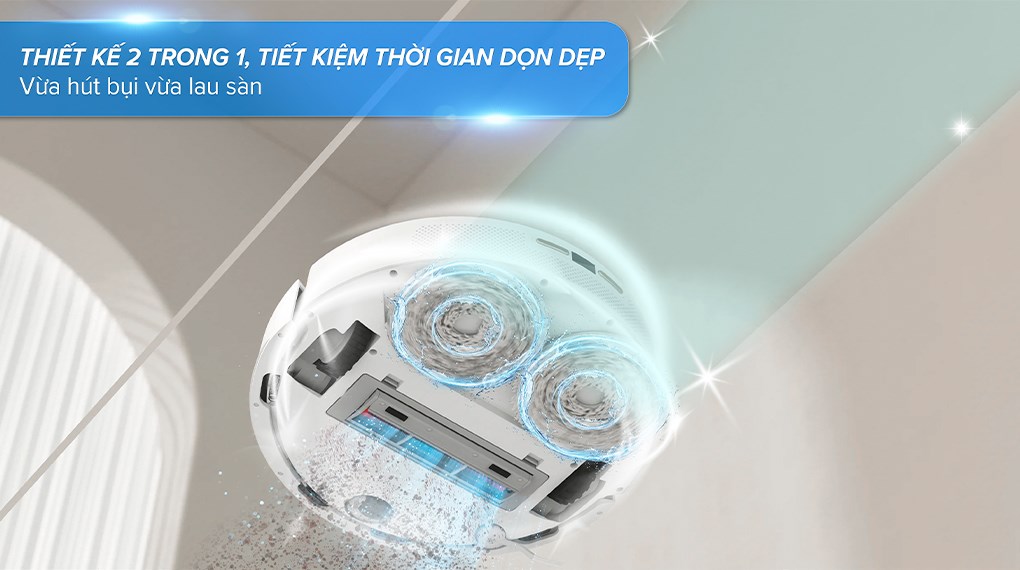 Robot hút bụi lau nhà phiên bản quốc tế Xiaomi X20- Hàng chính hãng