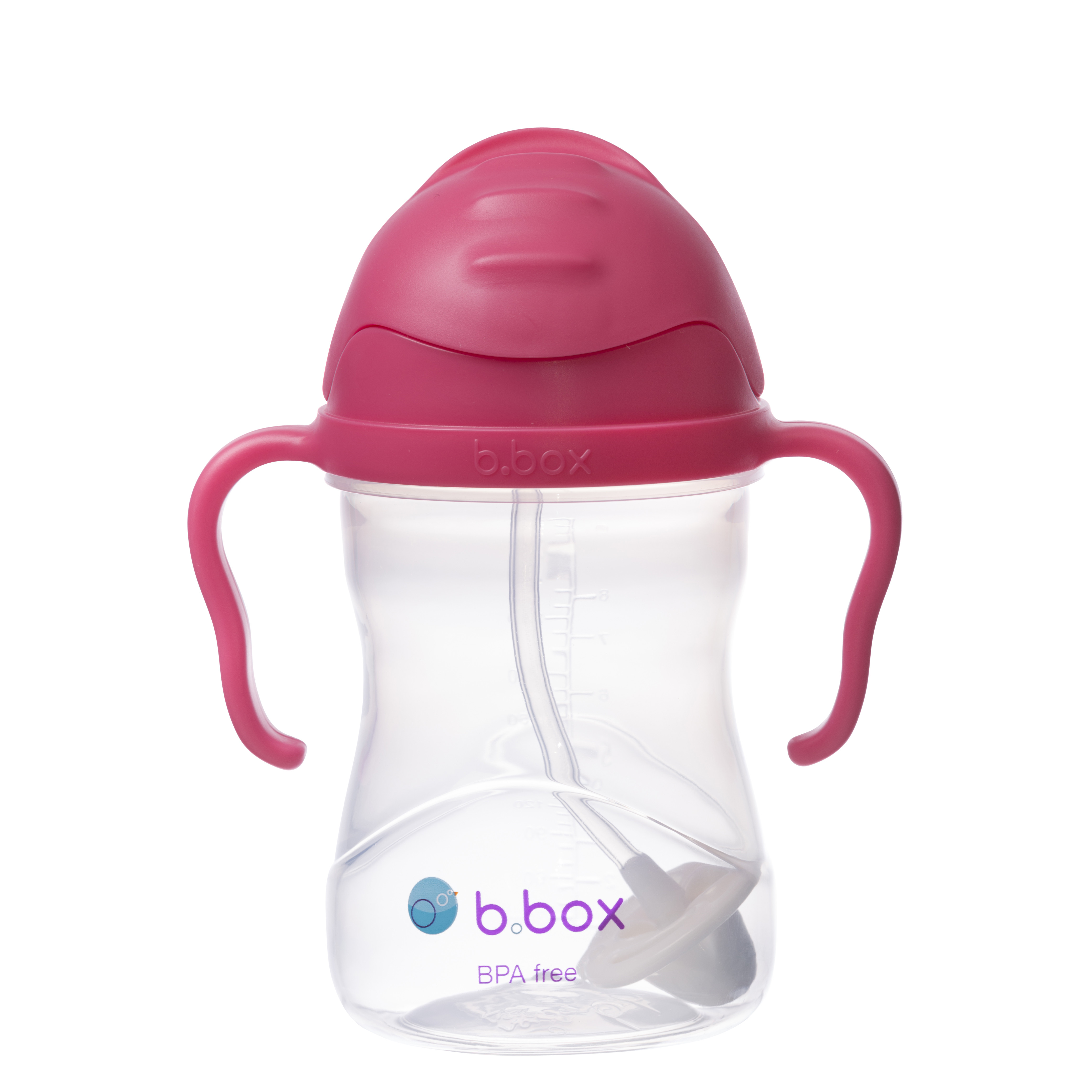 B.box Disney Bình nước 360 độ cho bé tập uống nước 240ml - Hồng Dâu