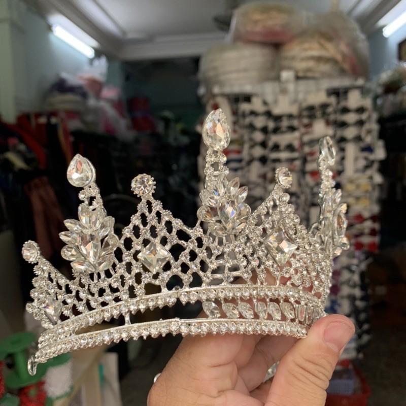 vương miện cô dâu kiểu dáng thái mẫu vương miện to dùng trong các cuộc hoa khôi giangpck vh112001