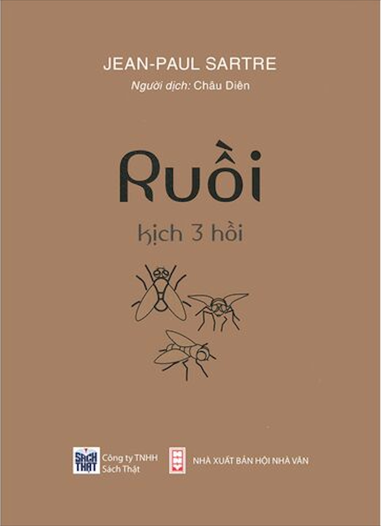 RUỒI - Jean-Paul Sartre - Châu Diên dịch - (bìa mềm)