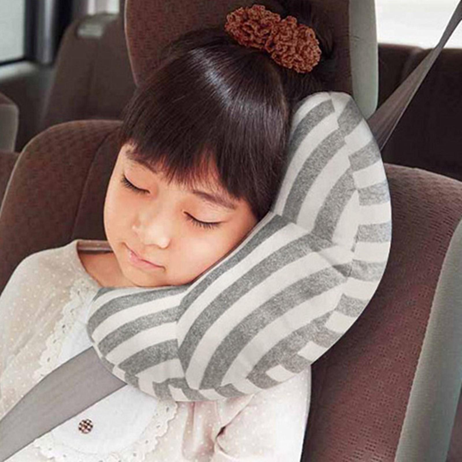 Seat Belt Pillow for Kids Support Adjuster Fit for Head Neck & Shoulder Children Kids