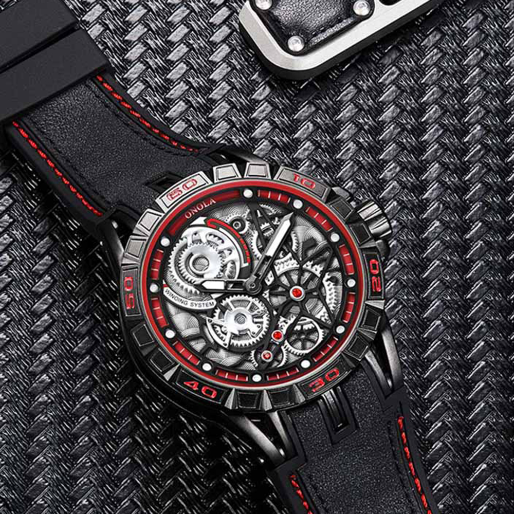 Đồng hồ đeo tay nam Quartz Dây da 3ATM dành cho nam giới