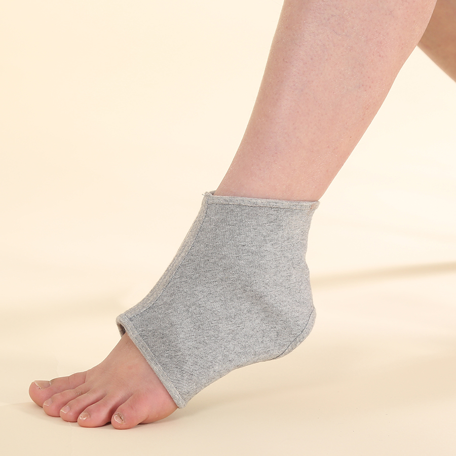 Đệm Bảo Vệ Cổ Chân Cao Cấp Qsupport (Ankle Support) - Xám (Size L)