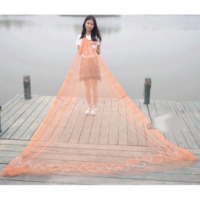 Sale to hot - Chài Bắt Cá Cao Cấp Thái Lan Mắt Thưa Chân Xích LU02 Chuyên Đánh Bắt Thủy Sản - Sanami Fishing - sale - x