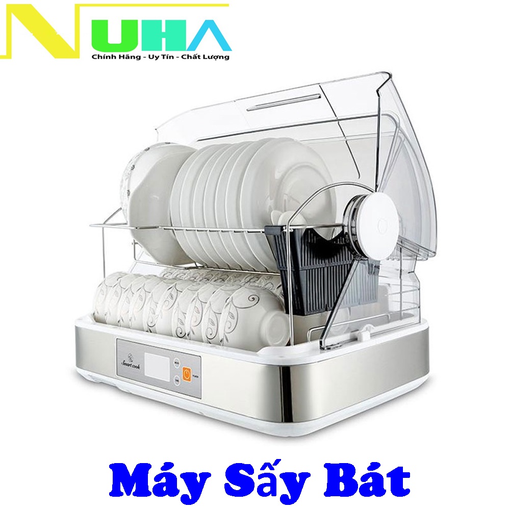 Máy sấy chén bát Smartcook, công suất 350W, điều khiển điện tử_Hàng chính hãng