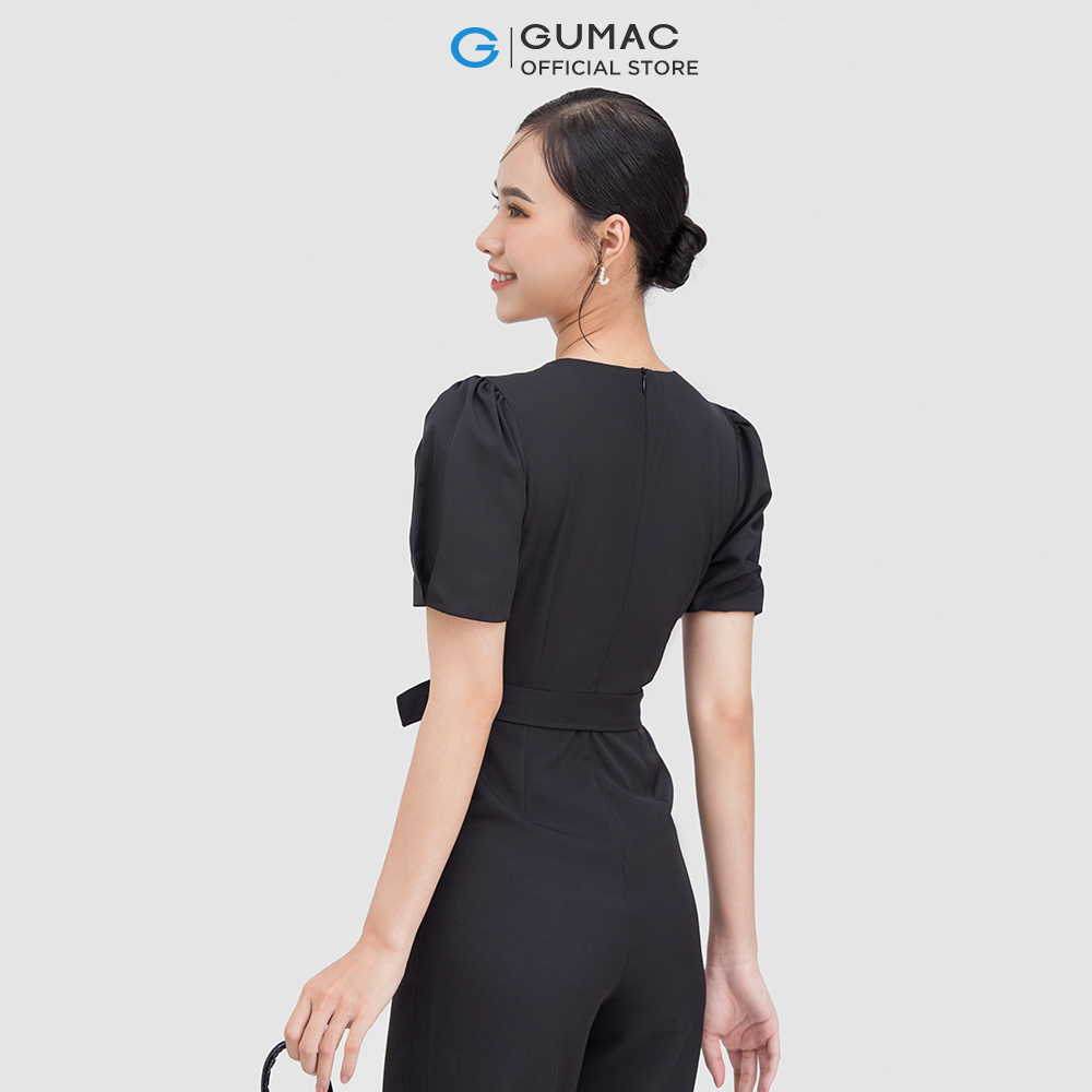 Jumpsuit phối phụ kiện DC05042 thời trang GUMAC