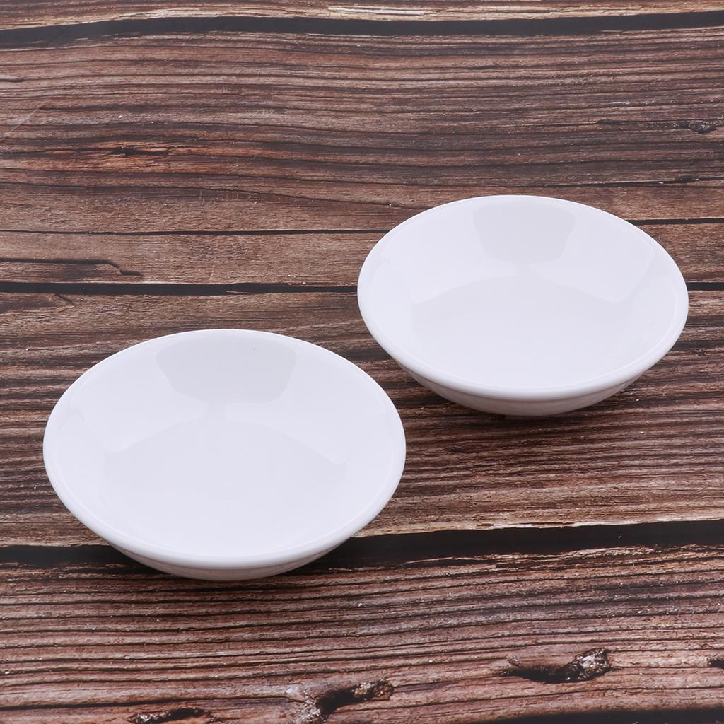 2Pcs Ceramic Oil Warmer Dish Burner Holder Cup Diffuser Replacement Parts for Electric Fragrance Diffuser