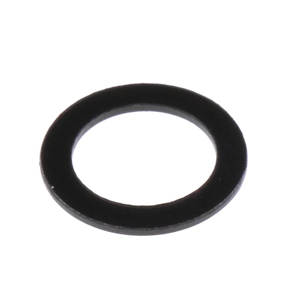 10pcs Black Skateboard Truck Axle Speed Washer Speed Ring Longboard Hardware