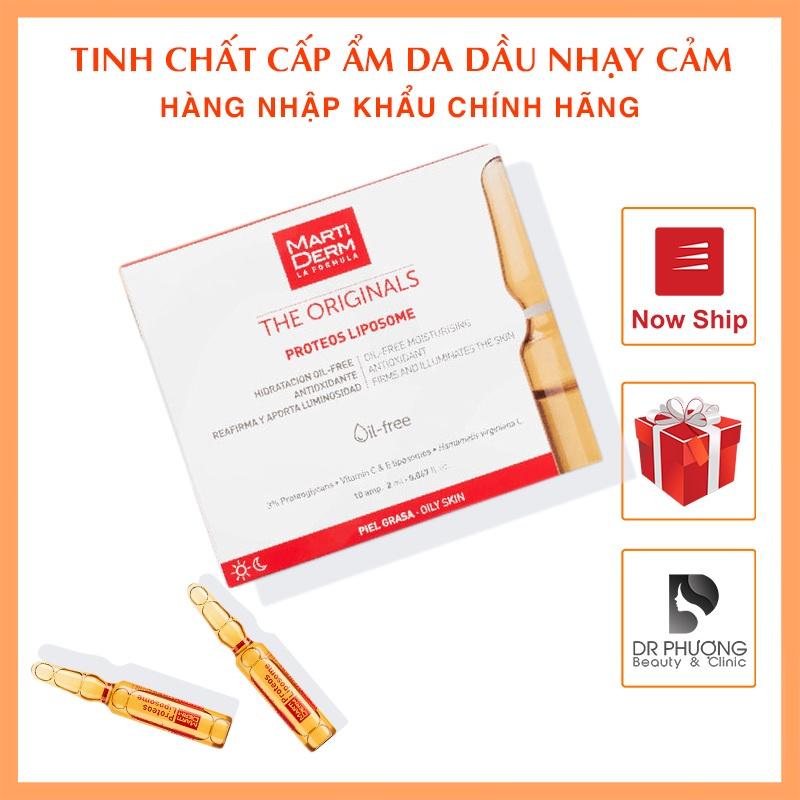 Tinh chất chống lão hóa, phục hồi và kiểm soát bã nhờn Martiderm The Originals Proteos Liposome