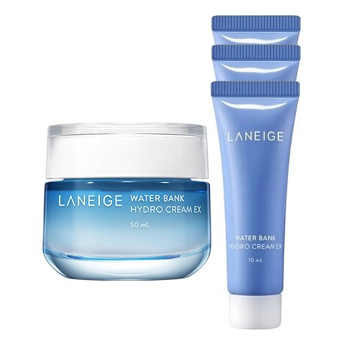 Bộ Kem Dưỡng Ẩm Cho Da Dầu Và Da Hỗn Hợp Laneige Water Bank Hydro Cream EX 50ml + 30ml