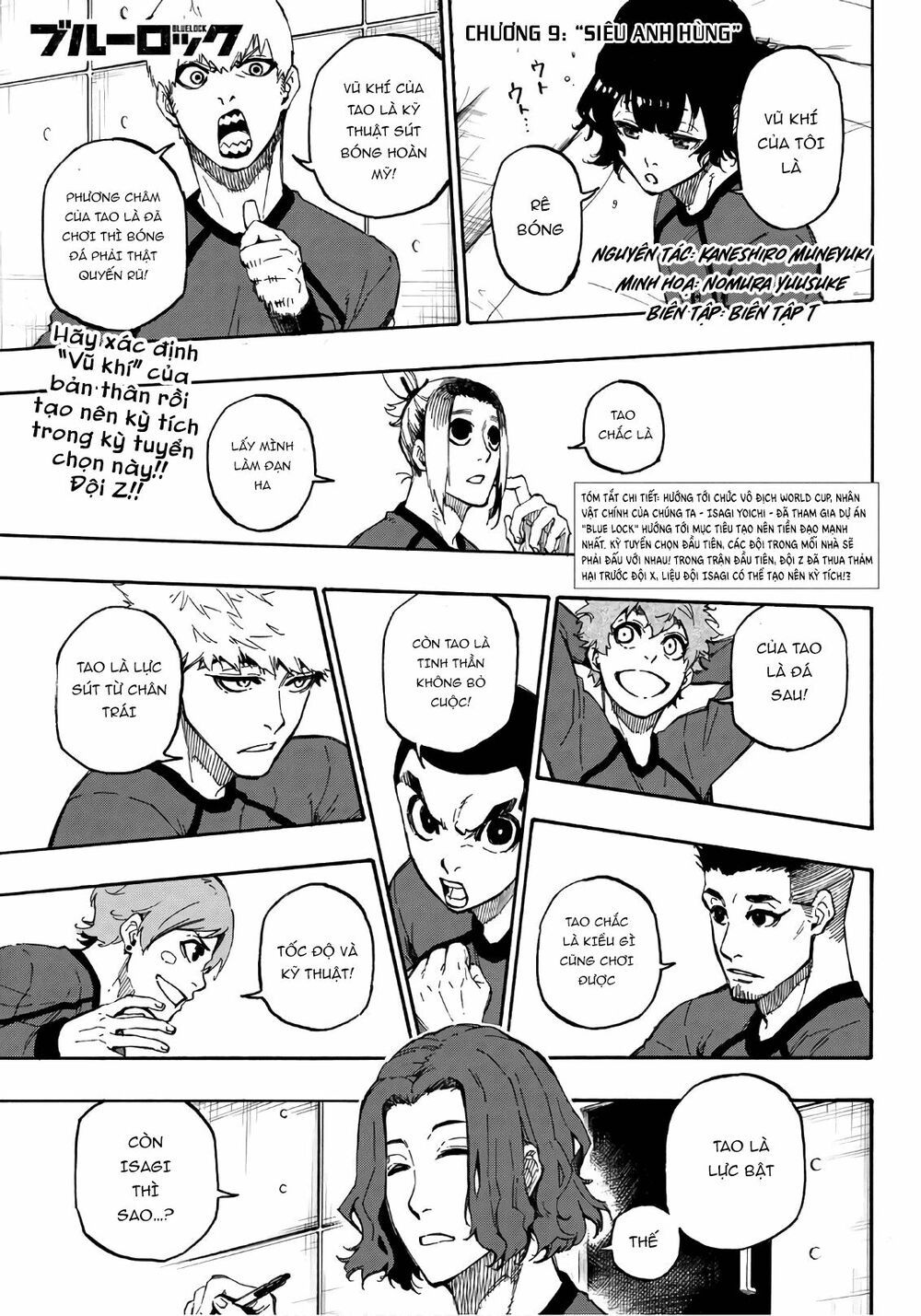 tiền đạo số 1 chapter 9 1