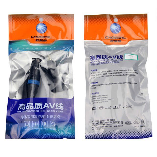 Choseal Q-388 - Cáp Âm Thanh Chuẩn XLR - RCA - Hàng Chính Hãng