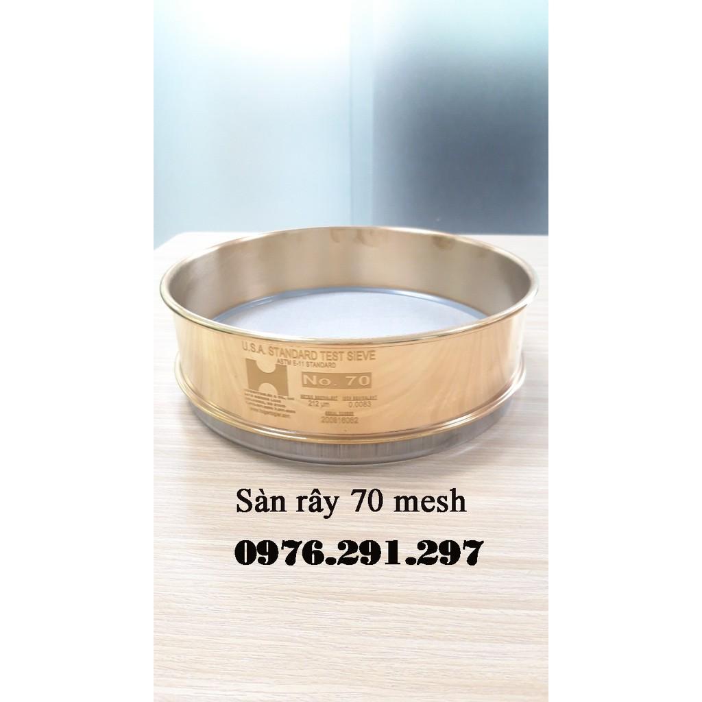 Sàn rây tinh bột 70 mesh kích thước lỗ 0,212 mm  - Hogentogler Mỹ