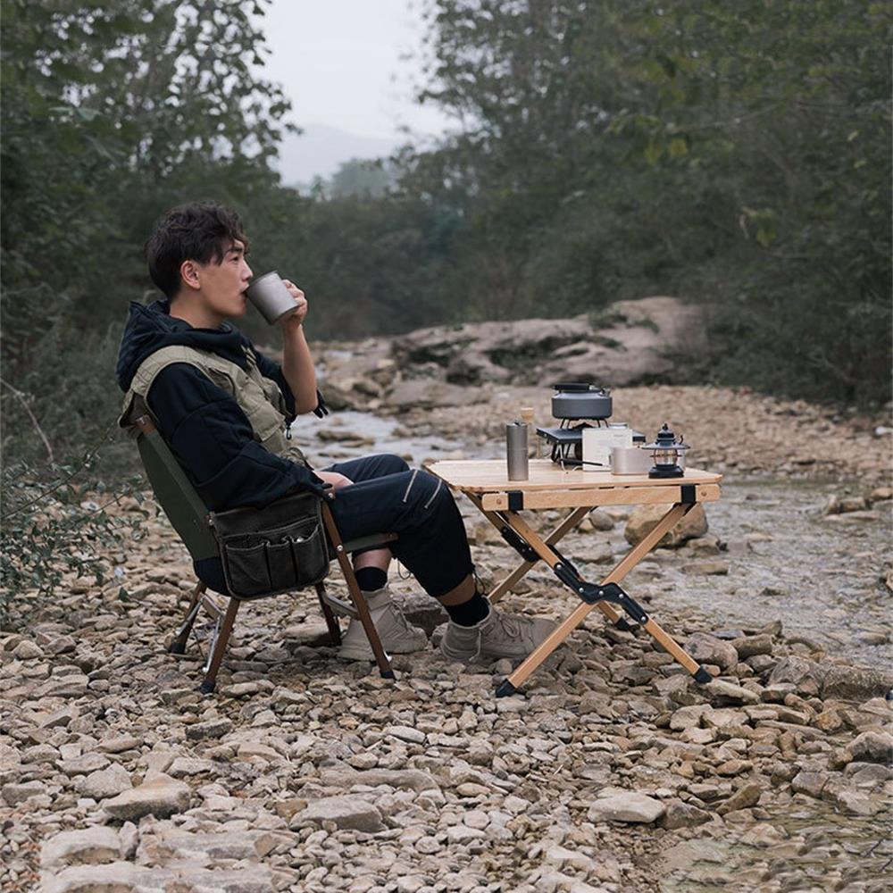 Túi canvas treo tay ghế cắm trại đa dụng dành cho câu cá, cắm trại